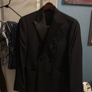 CK Black Double-Breasted Tux